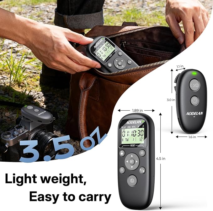 for Canon Camera Rechargeable Remote Shutter Release - Image 6