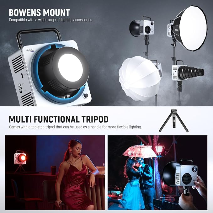 NEEWER 80W RGBWW LED Video Light - Image 5