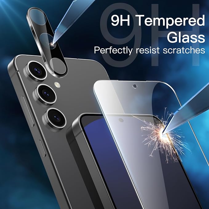 JETech Screen Protector for Samsung Galaxy S24 FE - Image 4