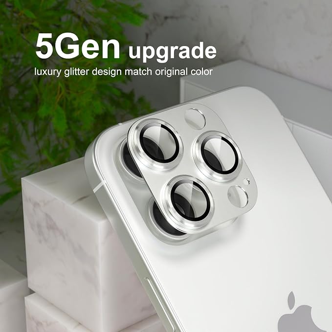 Choiche Compatible for iPhone 16 Pro/iPhone 16 Pro Max Camera Lens Protector - Image 7