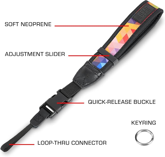 USA Gear Camera Wrist Strap - Image 8