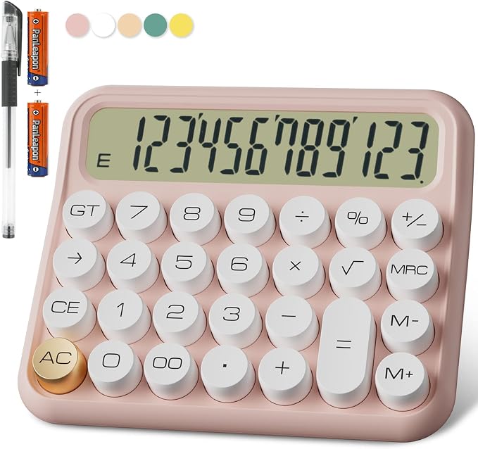 DECKLIT Battery Desk Calculator by DECKLIT