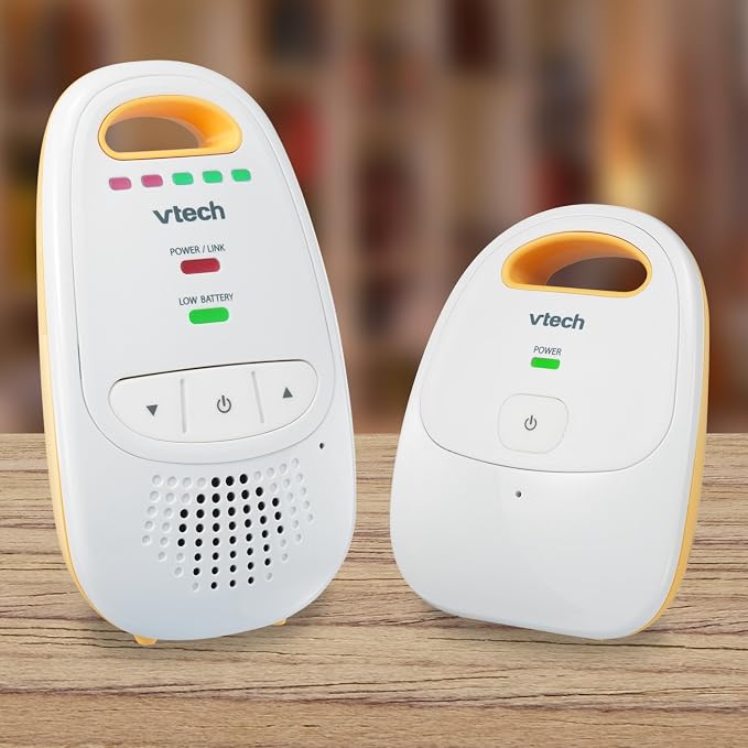 VTech Audio Baby Monitor — No Static DECT 6.0, No WiFi, Hack-Proof | 8Hr Battery - Image 2