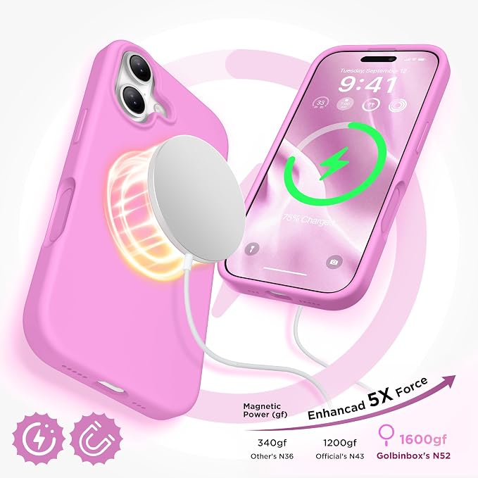 GolbinBox Magnetic for iPhone 17 Case, Compatible - Image 3