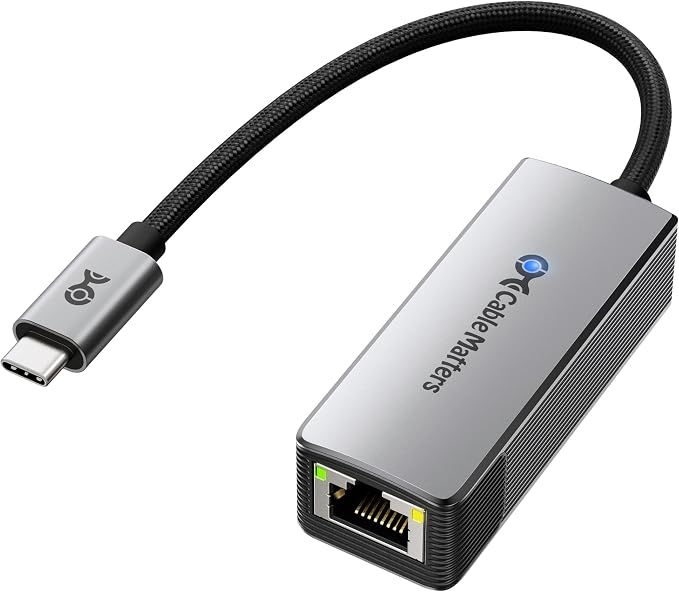 Cable Matters USB C to 10Gb Ethernet Adapter, 10GbE Type C to Ethernet Adapter by CableMatters