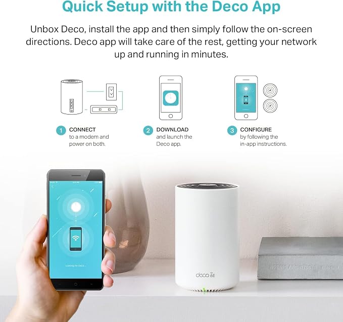 TP-Link Deco XE75 AXE5400 Tri-Band WiFi 6E Mesh System - Image 9