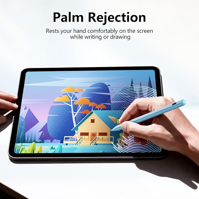 JAMJAKE Stylus Pen for iPad 6th-11th Generation-2X Fast Charge Active Pencil - Image 6