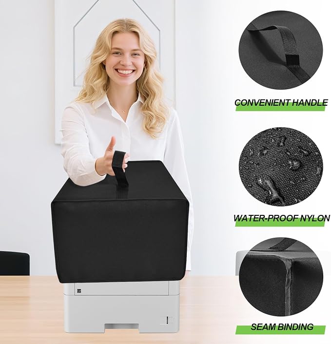 Printer Cover for Brother Printer, Waterproof Anti-Static Thick printer Dust - Image 3