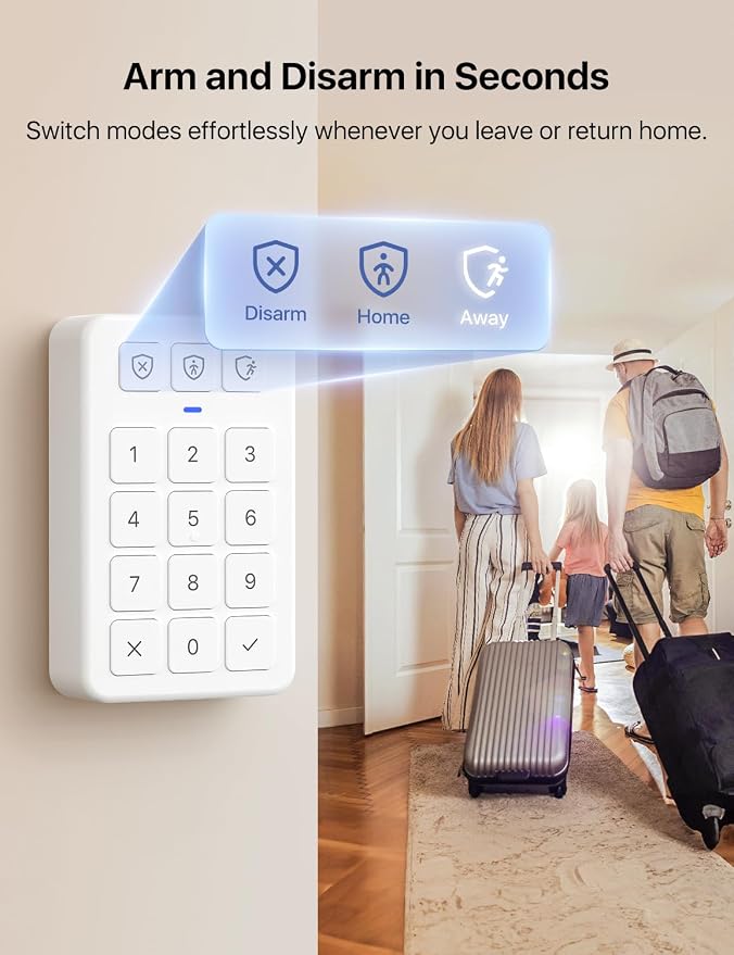 X-Sense Smart Home Security System, Wireless Security System 5-Piece Set - Image 2