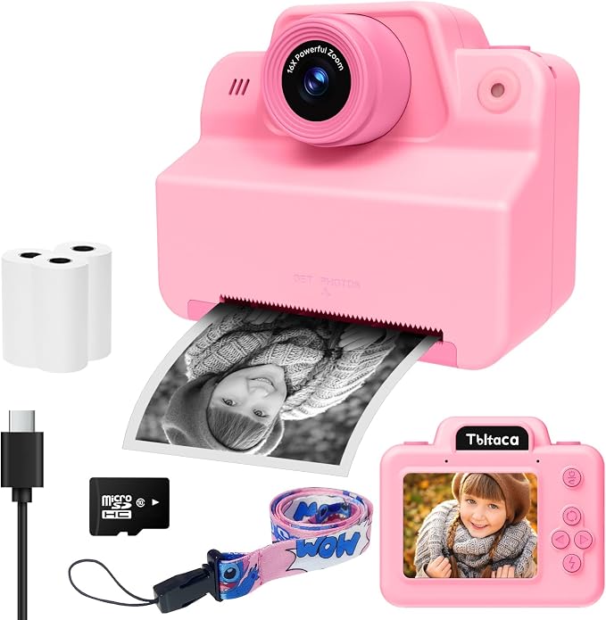 Kids Camera Instant Print Camera by Tbltaca