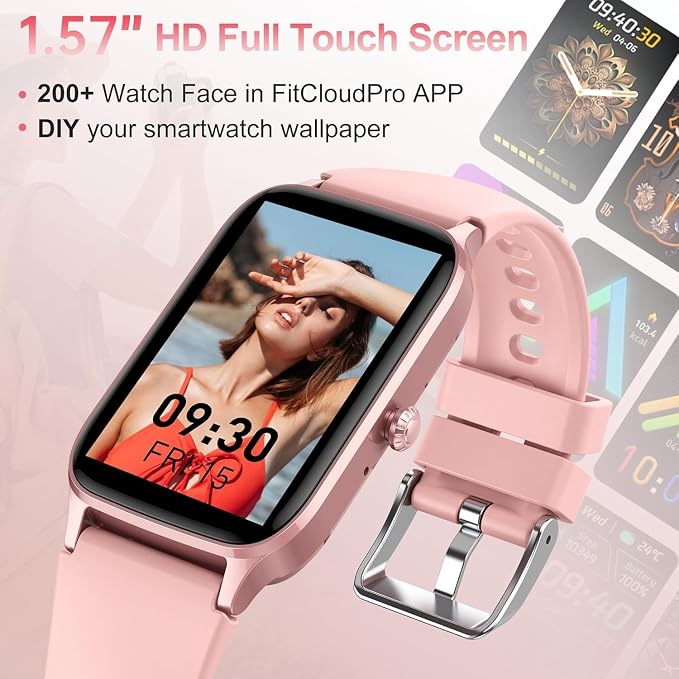 Jugeman Smart Watch for Men Women, 1.57" Smartwatch, 2026 New Fitness Tracker - Image 4