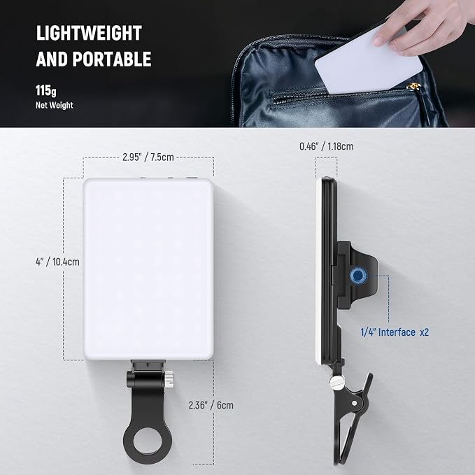 NEEWER Basics NL-60AI Selfie Light - Image 8