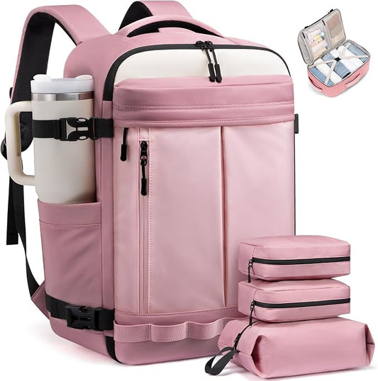 LOVEVOOK 40L Travel Backpack for Women, Airline Approved Carry On Luggage by LOVEVOOK