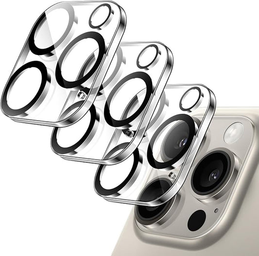 JETech Camera Lens Protector for iPhone 16 Pro 6.3-Inch and iPhone 16 Pro Max by JETech