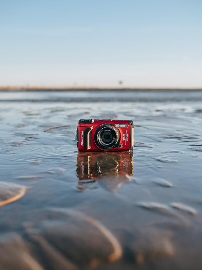 OM System OLYMPUS Tough TG-7 Red Underwater Camera, Waterproof, Freeze Proof - Image 12
