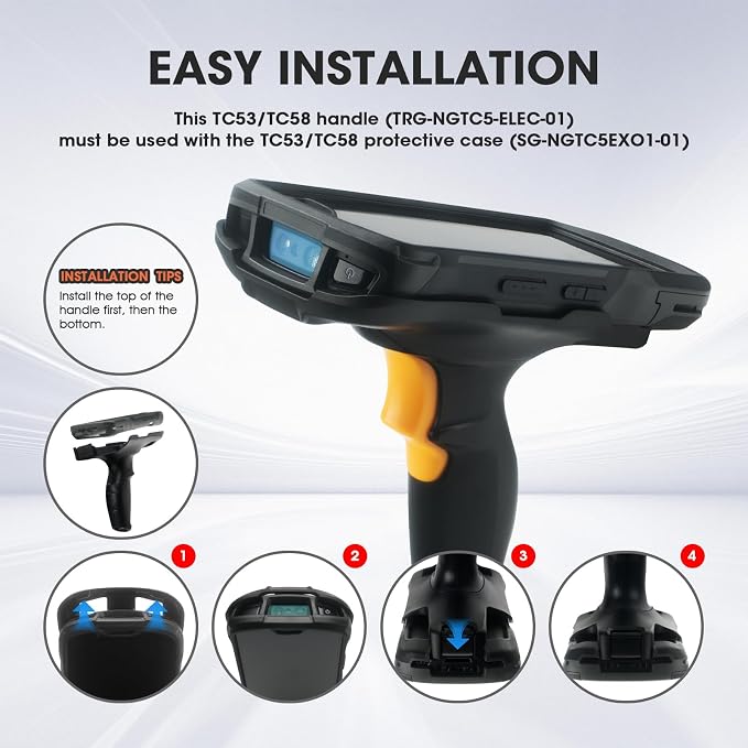 TC53 Trigger Handle for Zebra TC53 TC58 Handheld Barcode Scanner Mobile Computer - Image 6