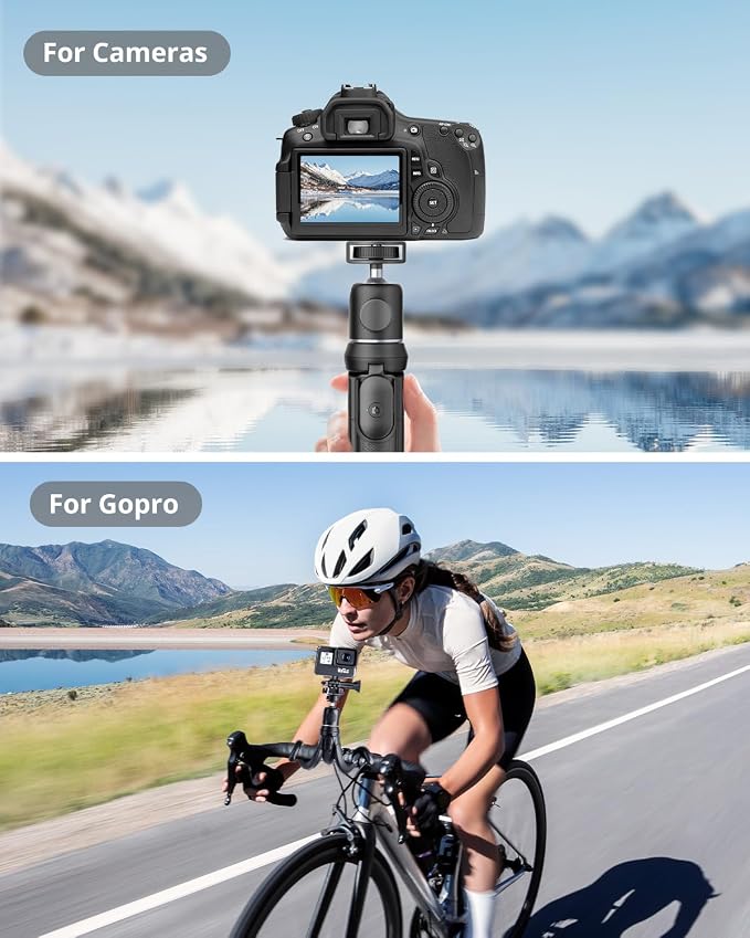 UBeesize Camera Tripod with Remote, Flexible Tripod Stand with Phone Holder and - Image 4