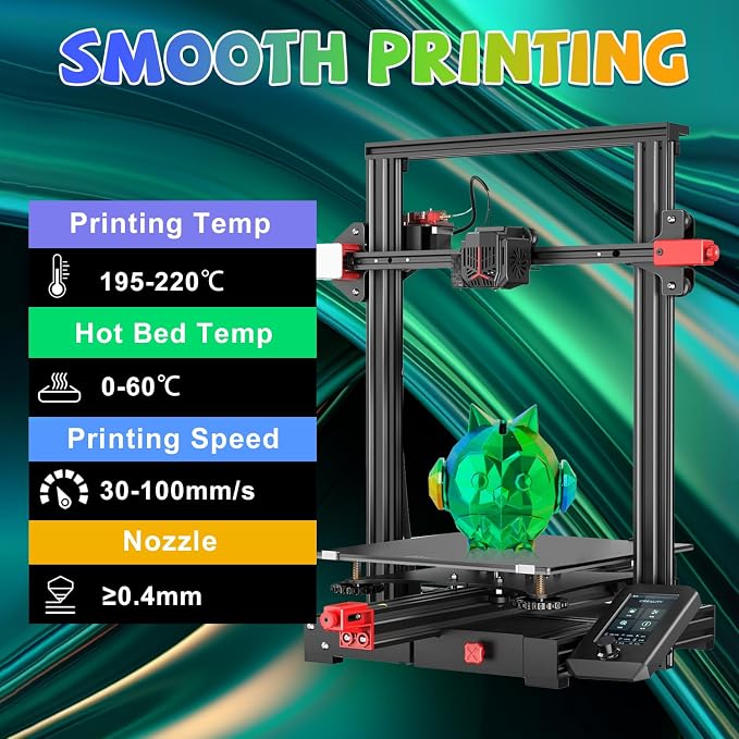 LOVOON PLA 3D Printing Filament 1.75MM Silk tricolors, Color Change by Angle - Image 6