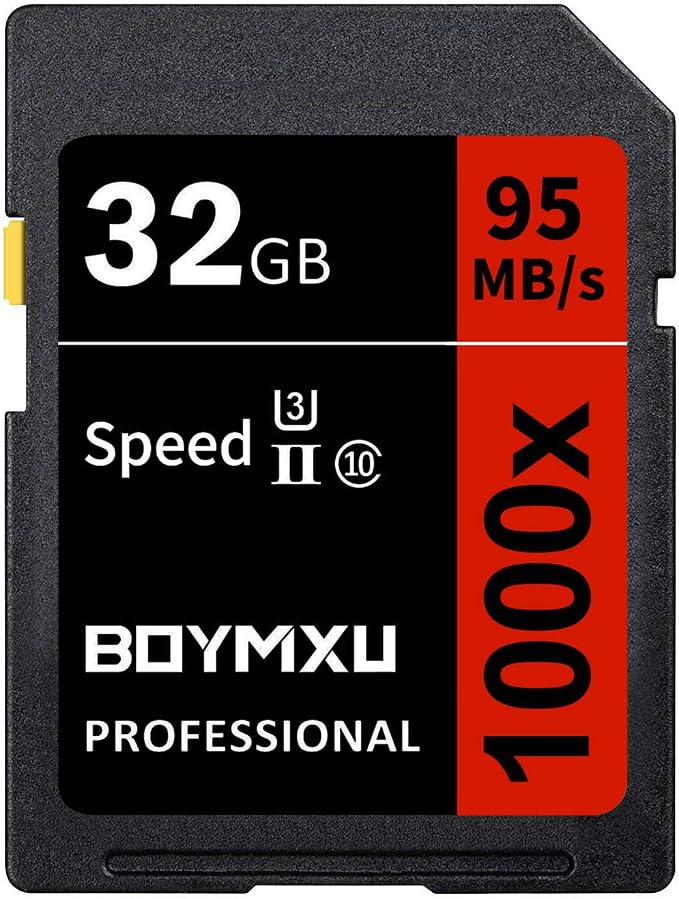 Professional 32GB Class 10 U3 Memory Card by BOYMXU
