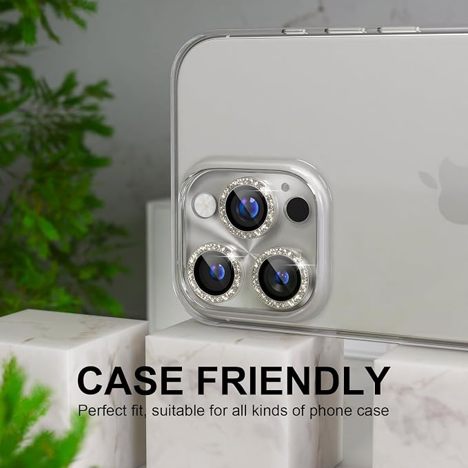 Choiche Compatible for iPhone 16 Pro/iPhone 16 Pro Max Camera Lens Protector - Image 4