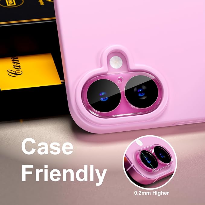 for 6 Pack iPhone 17 / iPhone 16 / iPhone 16 Plus Camera Lens Protector 9H - Image 6