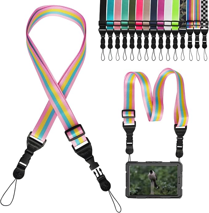 Camera Strap Kids :Comfortable iPad Strap Nylon Neck Lanyard by Gowjaw