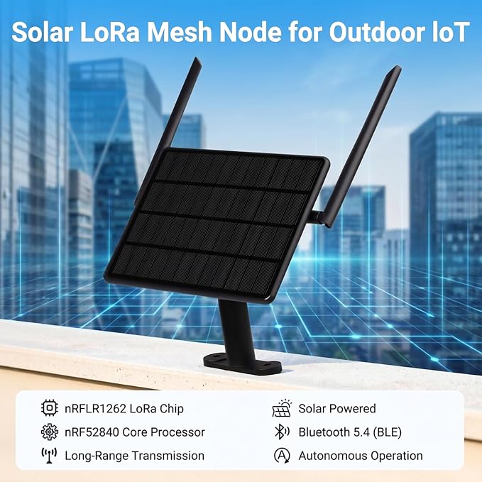 Solar-Powered LoRa Node Repeater - Image 3