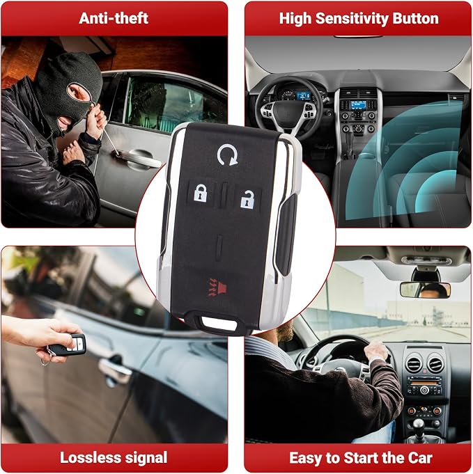 Key Fob Replacement Compatible - Image 6