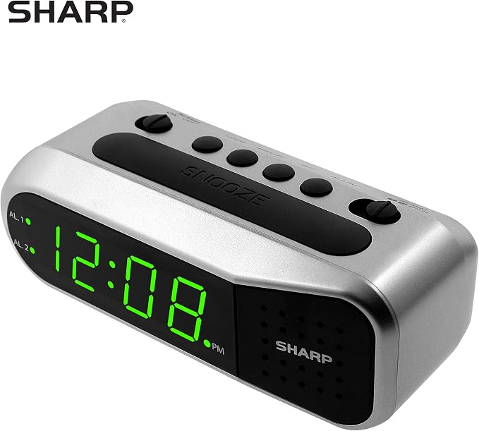 Sharp Digital Alarm Clock - Image 6