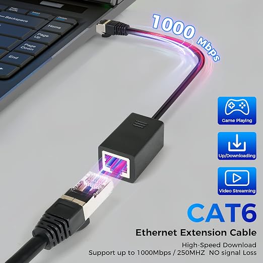 Cat 6 Ethernet Extension Cable 5 Pack，Multiple - Image 3