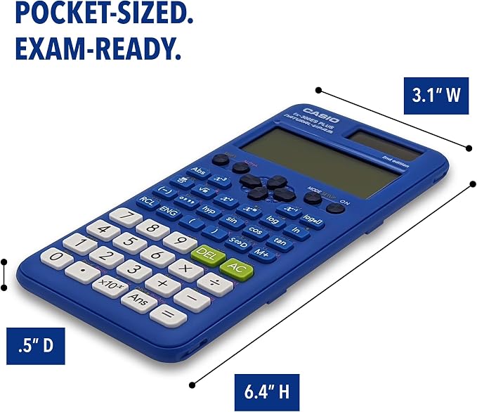 Casio fx-300ES Plus 2nd Edition – Standard Scientific Calculator | 262 Functions - Image 9