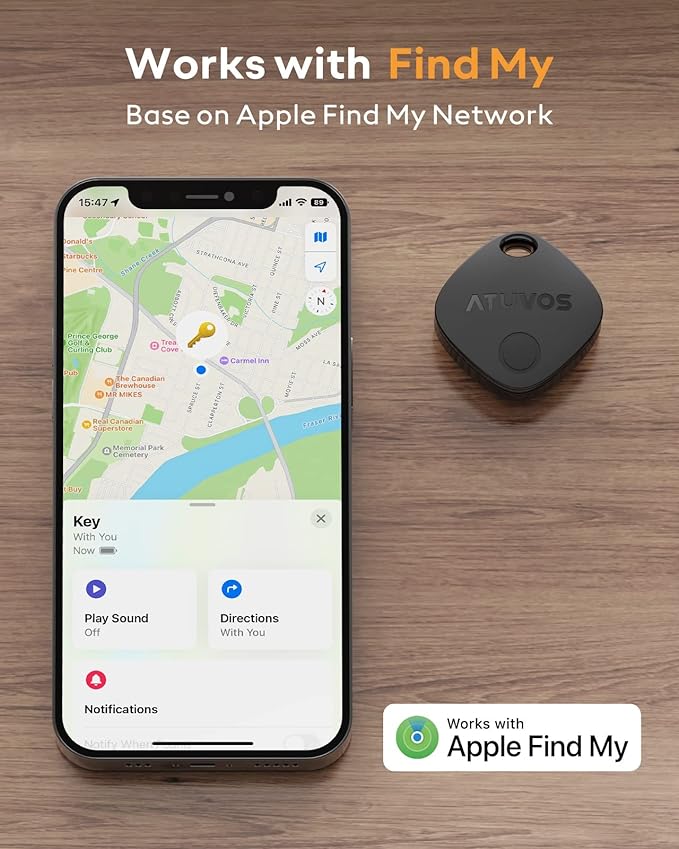ATUVOS Air Tracker Tag-1 Pack, Keys Finder and Item Locator - Image 2