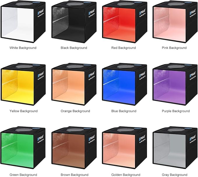PULUZ Mini Photo Studio Light Box, Portable Folding Photography Light Booth - Image 3