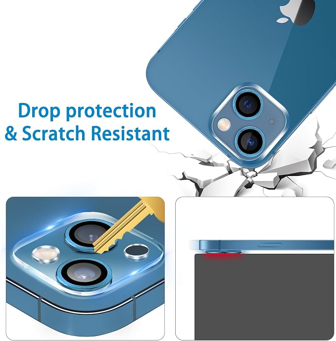 Dengduoduo 3 Pack Tempered Glass Camera Lens Protector - Image 4