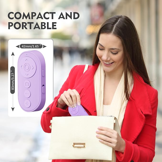 Remote Control for TikTok, Wireless Remote Camera Control Shutter - Image 7
