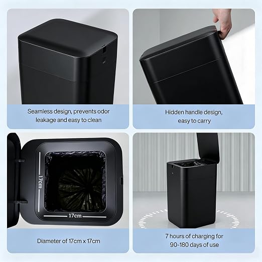 Airdeer Automatic Trash Can, 4 Gallon Self Sealing and Self-Changing Smart - Image 6