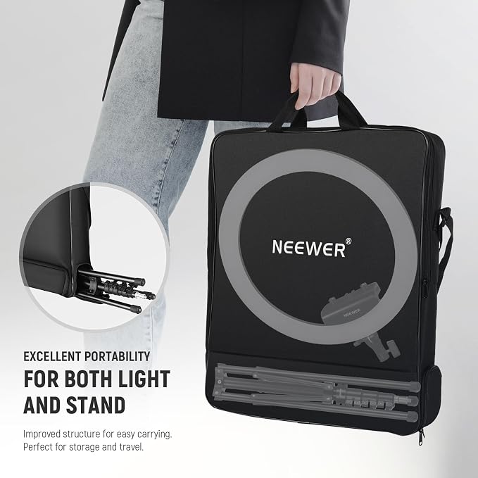 NEEWER Professional 18 Inch Ring Light - Image 7