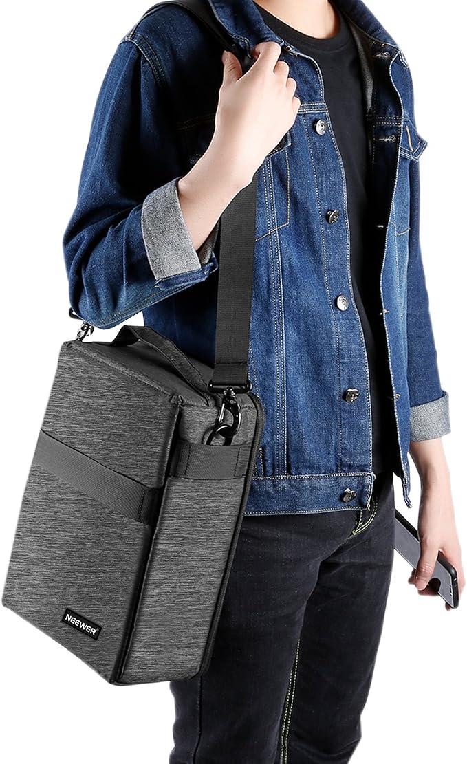 Neewer NW140S Waterproof Camera and Lens Storage Carrying Case 8.7x5.9x12.6 - Image 3