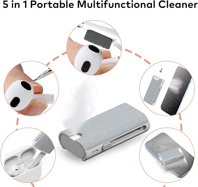 5-in-1 Electronic Cleaner kit- Portable Cleaning kit - Image 3