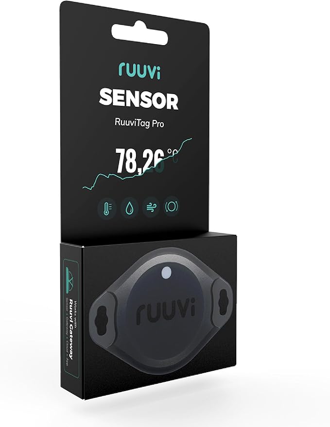 RuuviTag Pro 4in1 Wireless Bluetooth Temperature, Air Humidity, and Air - Image 9