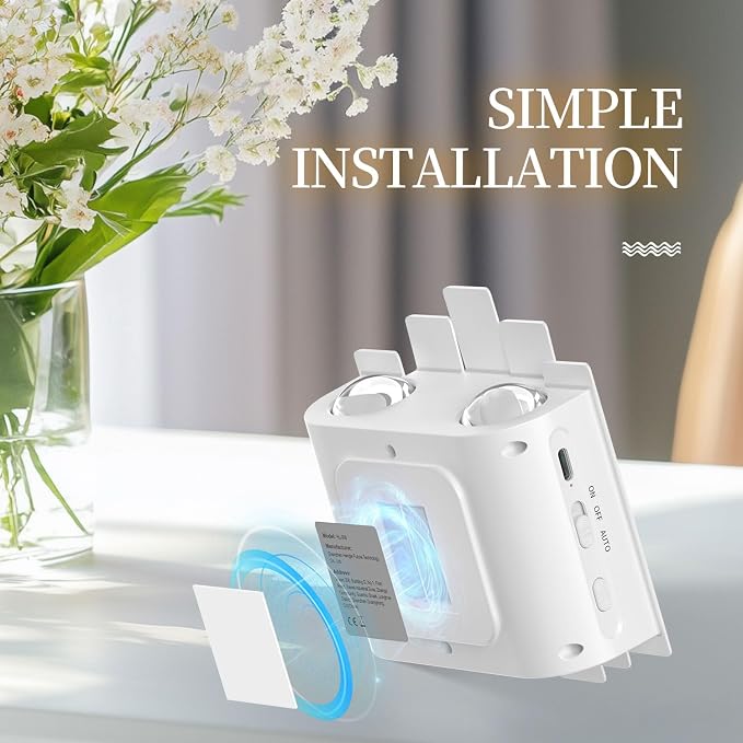 Rechargeable Motion Sensor Night Light, Magnetic RGB Color Changing LED Ambient - Image 6