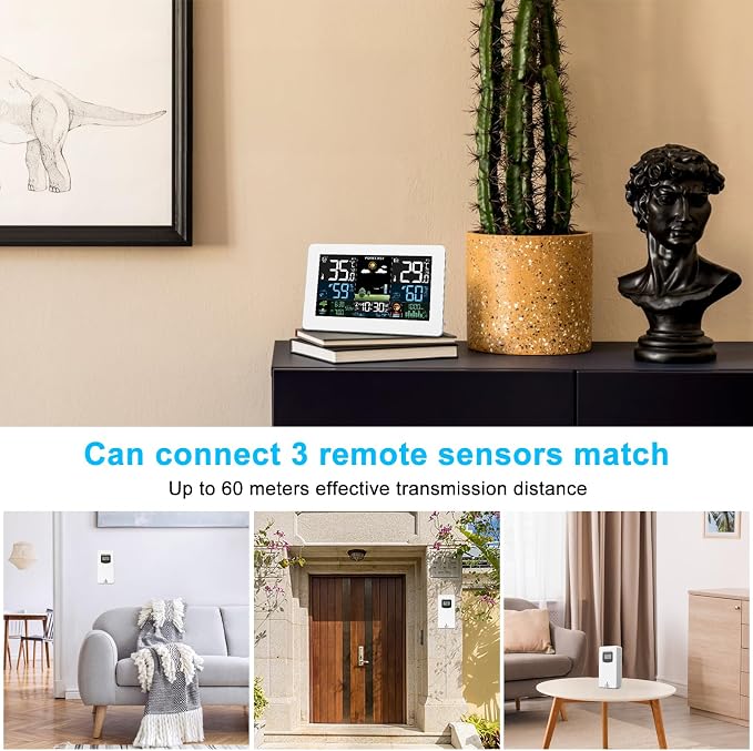 Weather Station Wireless Indoor Outdoor, Thermometer Wireless - Image 8