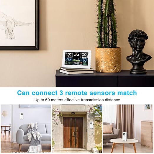 Weather Station Wireless Indoor Outdoor, Thermometer Wireless - Image 8