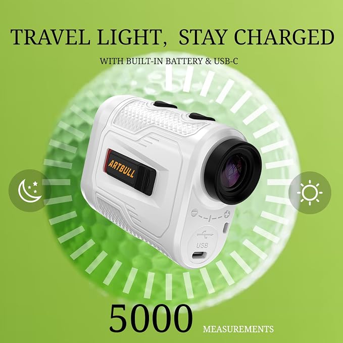 7 in 1 Golf Laser Rangefinder 6X Magnification - Image 2