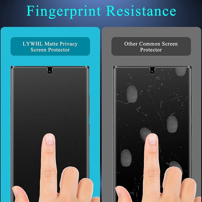 LYWHL Anti-Spy Anti-Glare Full Adhesive Flexible Film + Camera Lens Glass - Image 5