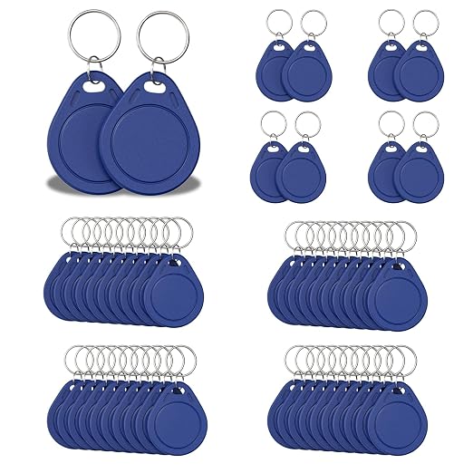 20pcs T5577 RFID Keyfobs 125kHz Writable T5577 Key Tags Proximity ID Card Token by BABIQT