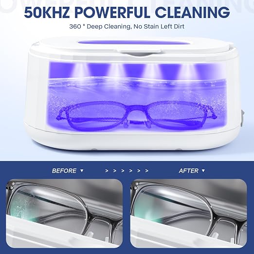 Ultrasonic Jewelry Cleaner, 49Khz Ultrasonic Cleaner Machine - Image 6
