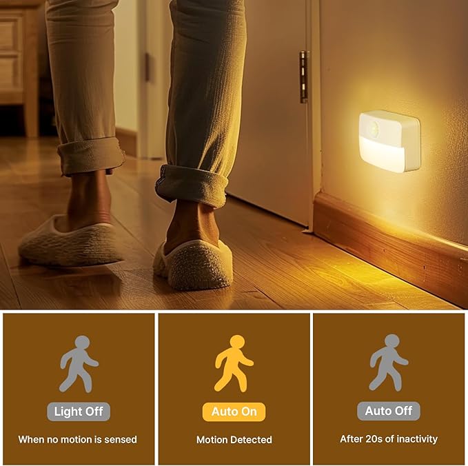 Guankai 16 Pack Motion Sensor Stair Light - Image 3