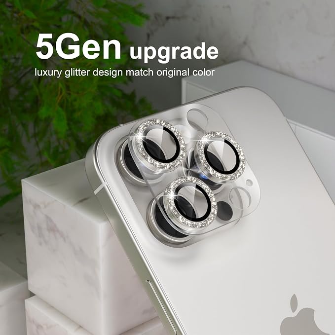 Choiche Compatible for iPhone 16 Pro/iPhone 16 Pro Max Camera Lens Protector - Image 7