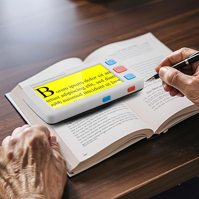 VEVOR Portable Digital Magnifier, 5-inch HD Electronic Video Magnifier - Image 8